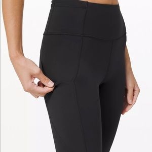 Lululemon Fast and Free High-Rise Tight 25" 
Nulux